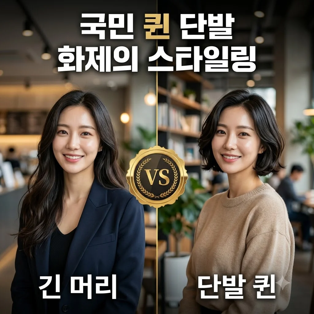국민 퀸 단발 화보 화제! 김연아 숏 보브 스타일 완벽 분석 및 연출 팁