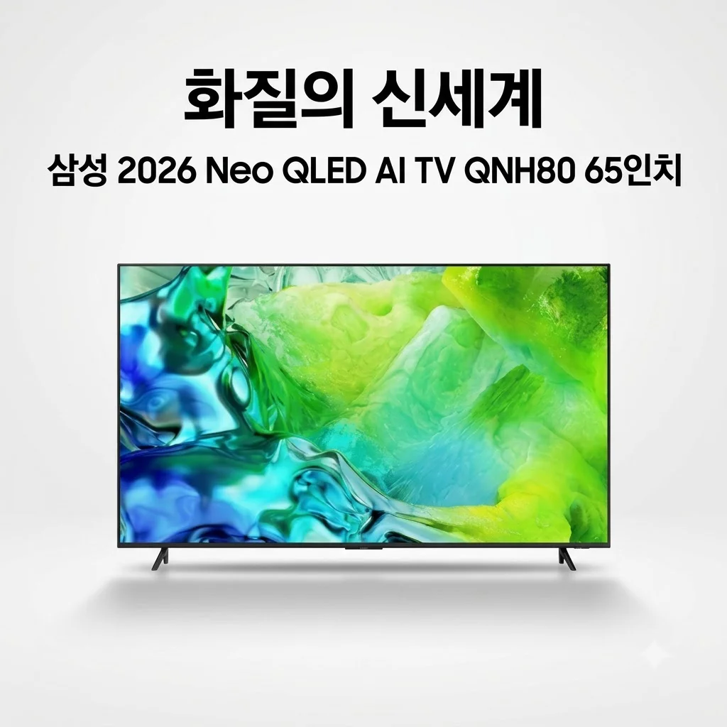삼성 2026 Neo QLED AI TV QNH80 65인치 후기, 화질의 신세계