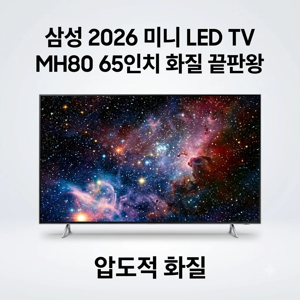 삼성 2026 mini LED TV MH80 65인치 화질 끝판왕
