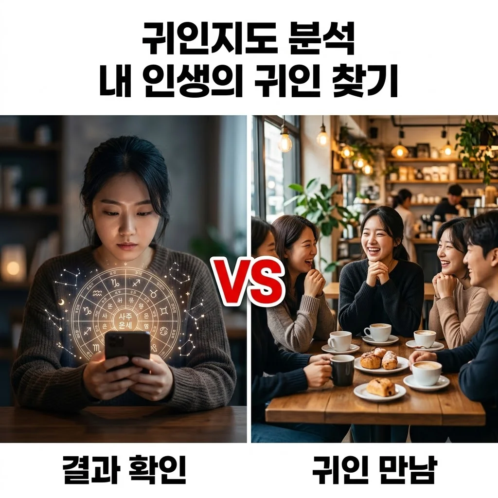 귀인지도 만드는 법 및 사주도령 무료 사이트 링크와 해석 총정리