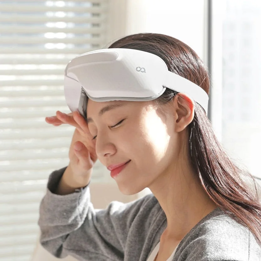 오아 눈편한세상 눈 안마기 무선 마사지 기계 공기압 접이식 온열 마사지기 눈찜질기 선물 상세 이미지 6
