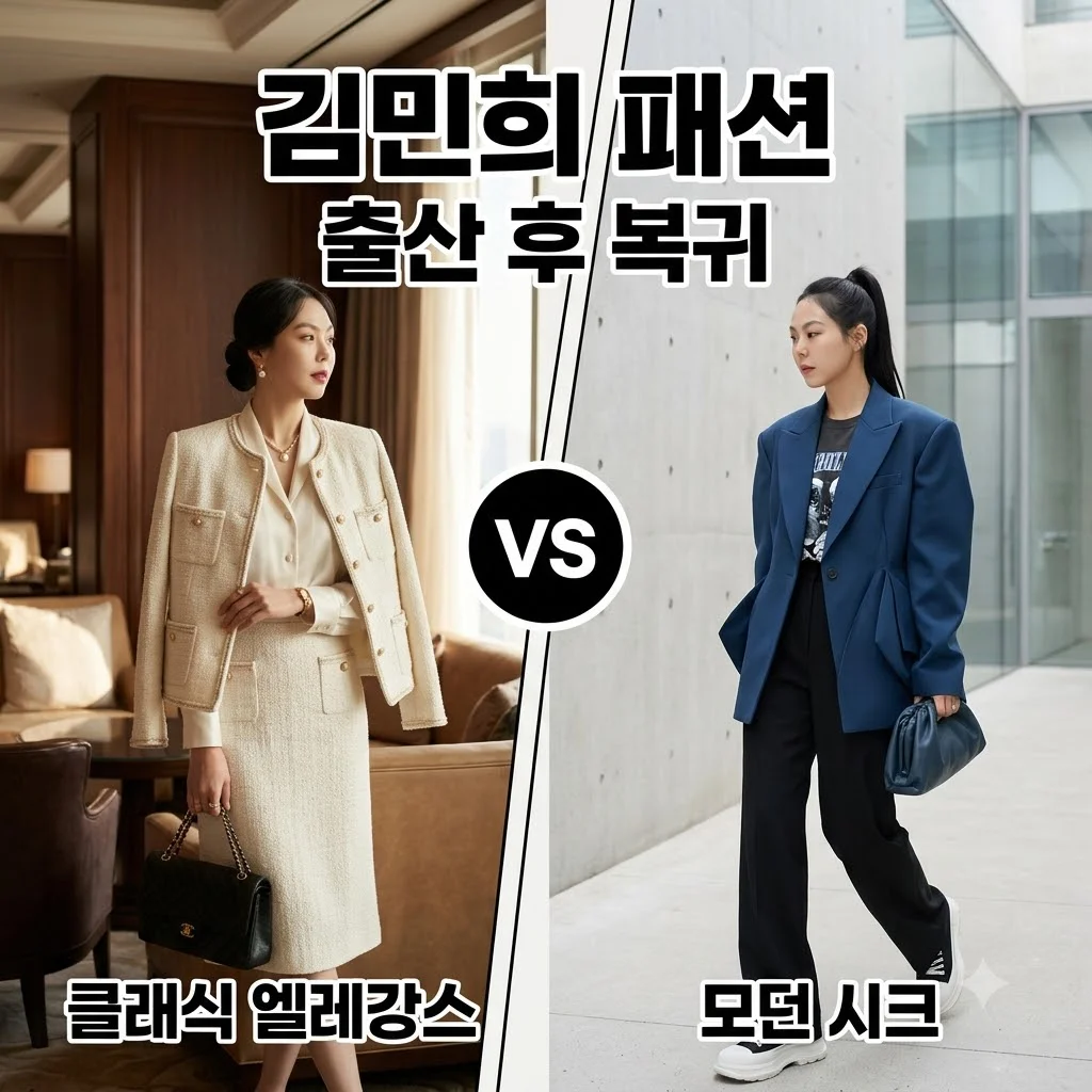 김민희 출산 후 첫 공식석상 패션, 여전히 세련된 스타일링 분석