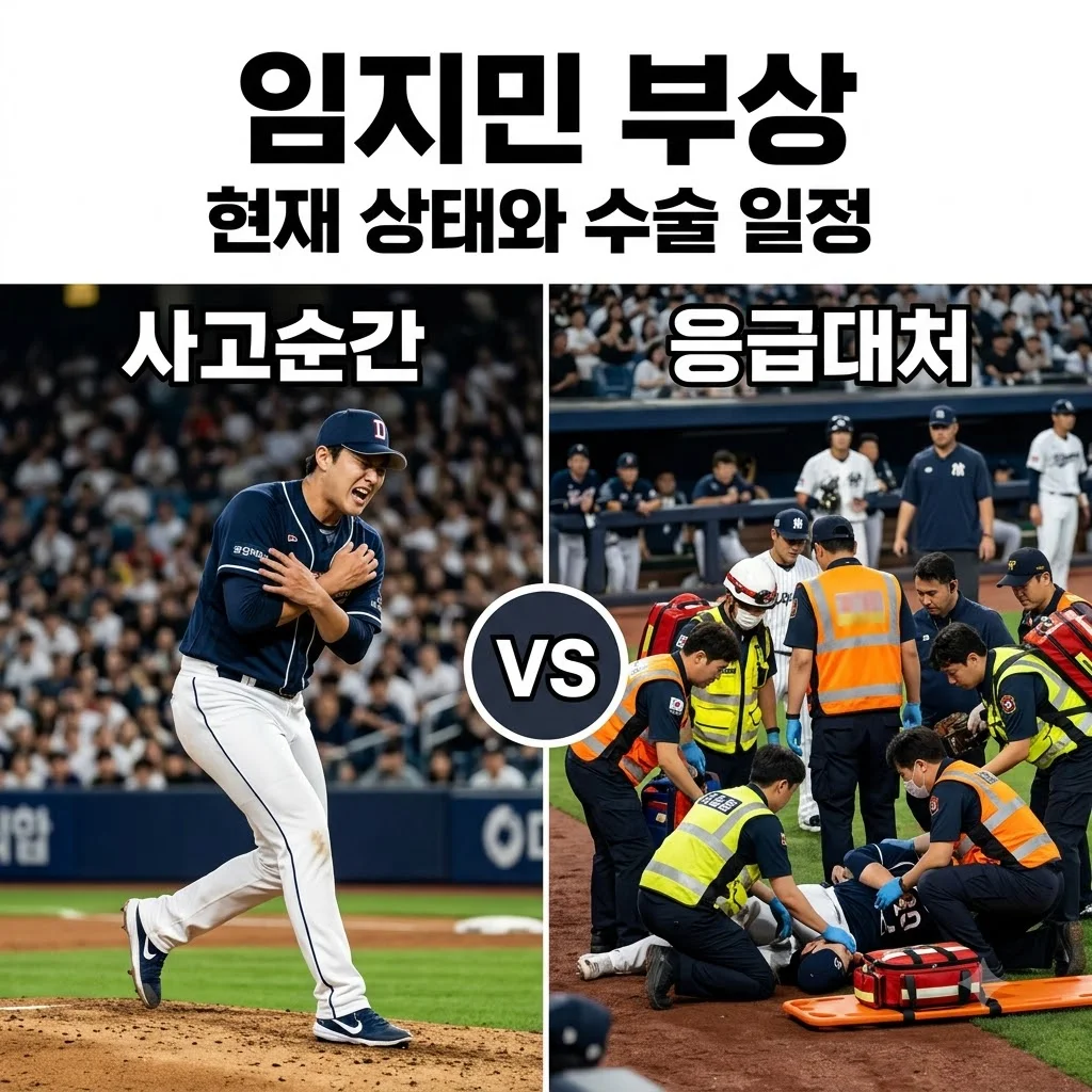 임지민 부상 안면 강타 충격 NC 레이예스 타구 사고 현재 상태 및 수술 일정 총정리