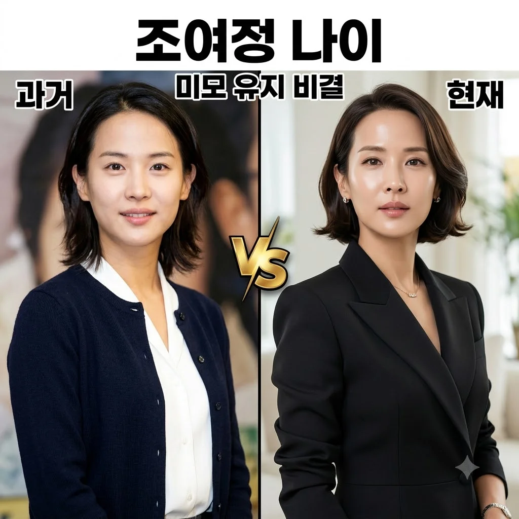 조여정 나이 프로필 및 45세에도 유지하는 동안 미모 비결 3가지