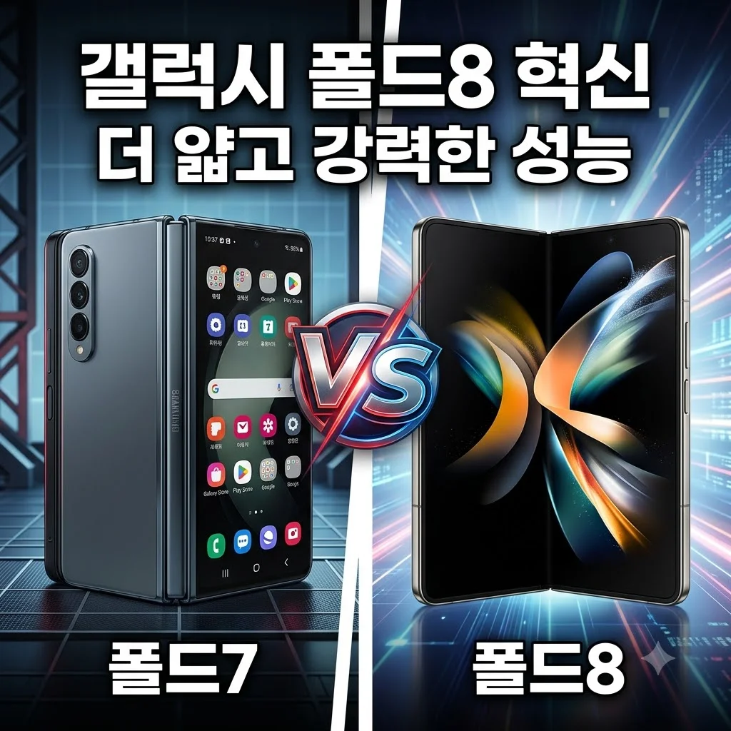 갤럭시 폴드8 출시일 가격 스펙 총정리 | 역대급 슬림 디자인과 카메라 혁신
