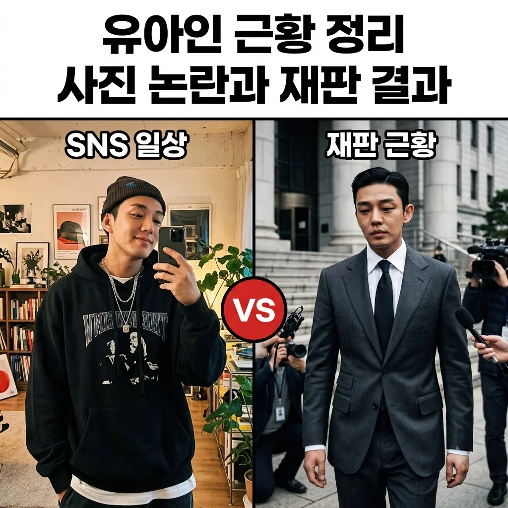 유아인 근황 최근 볼뽀뽀 사진 논란과 집행유예 재판 결과 완벽 정리