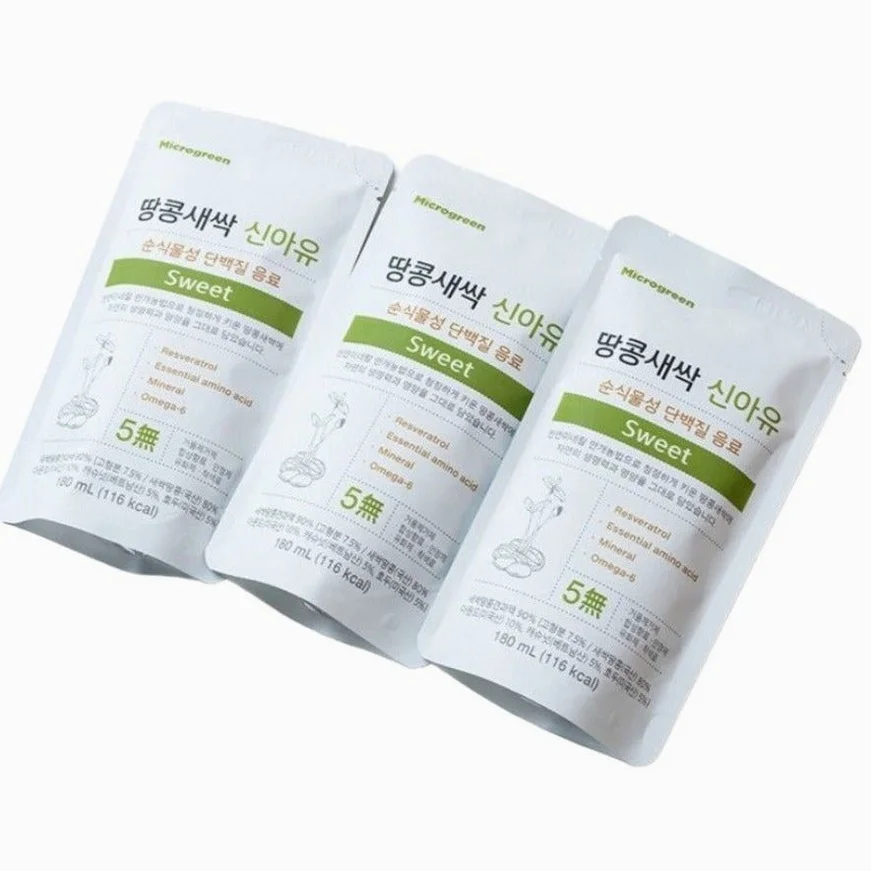 신아유 땅콩새싹두유 스위트 식물성 단백질 두유 180ml, 30개 [원산지:국산] 상세 이미지 7