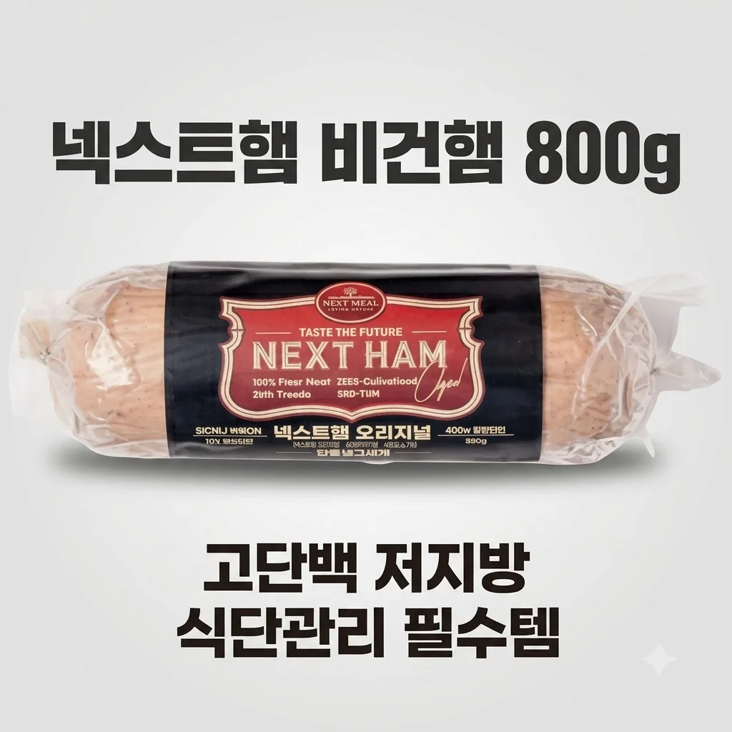 넥스트햄 비건햄 800g 식물성 단백질 대체육, 고단백 저지방이라 식단 관리 필수템!