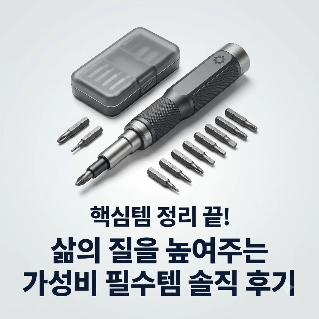 하위영역 하나로 정리 끝! 삶의 질을 높여주는 가성비 필수템 솔직 후기