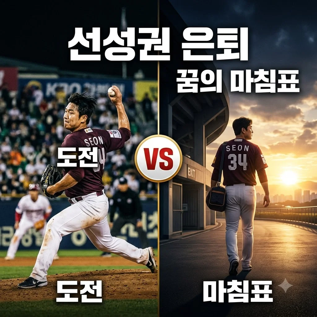 선성권 은퇴, 148km 강속구 투수의 프로 도전 마침표와 향후 행보