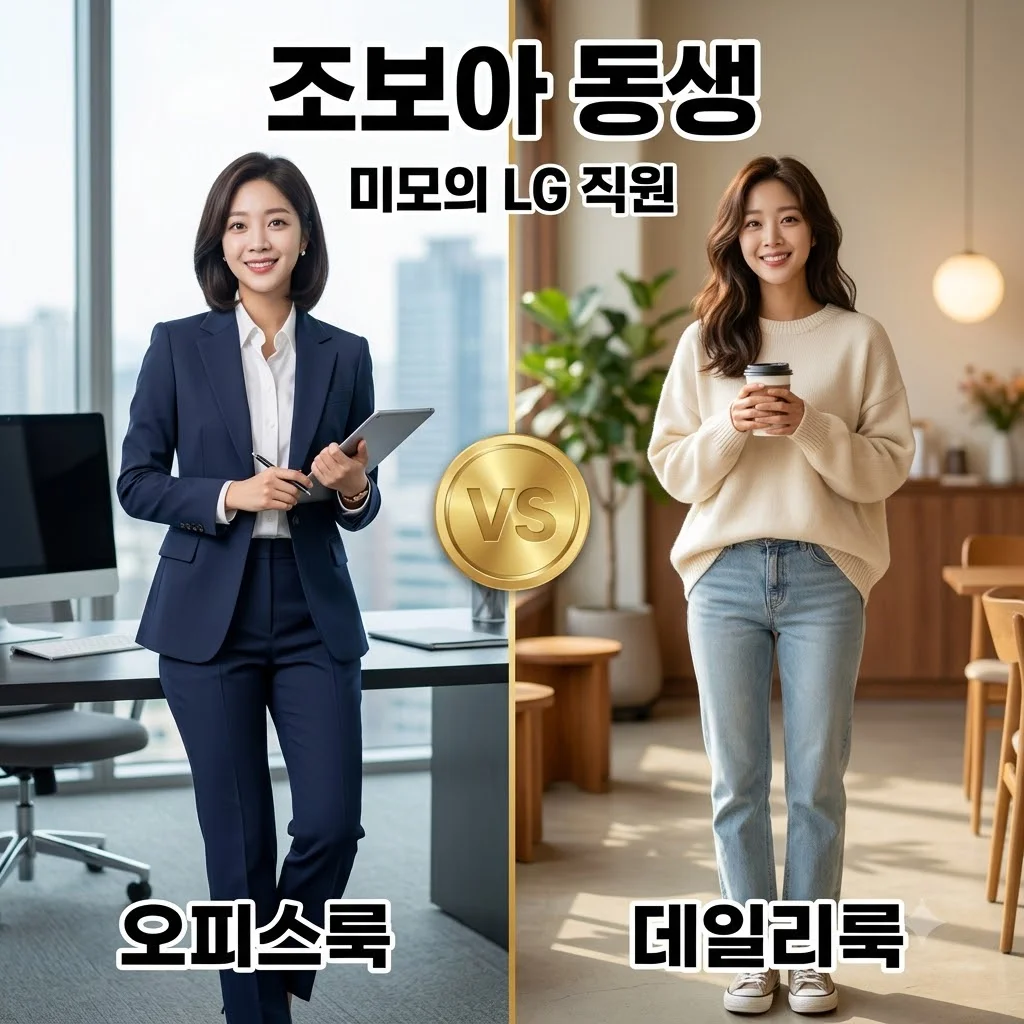 조보아 동생 조유경 LG 직원 미모 화제! 사만추 출연 정보 총정리
