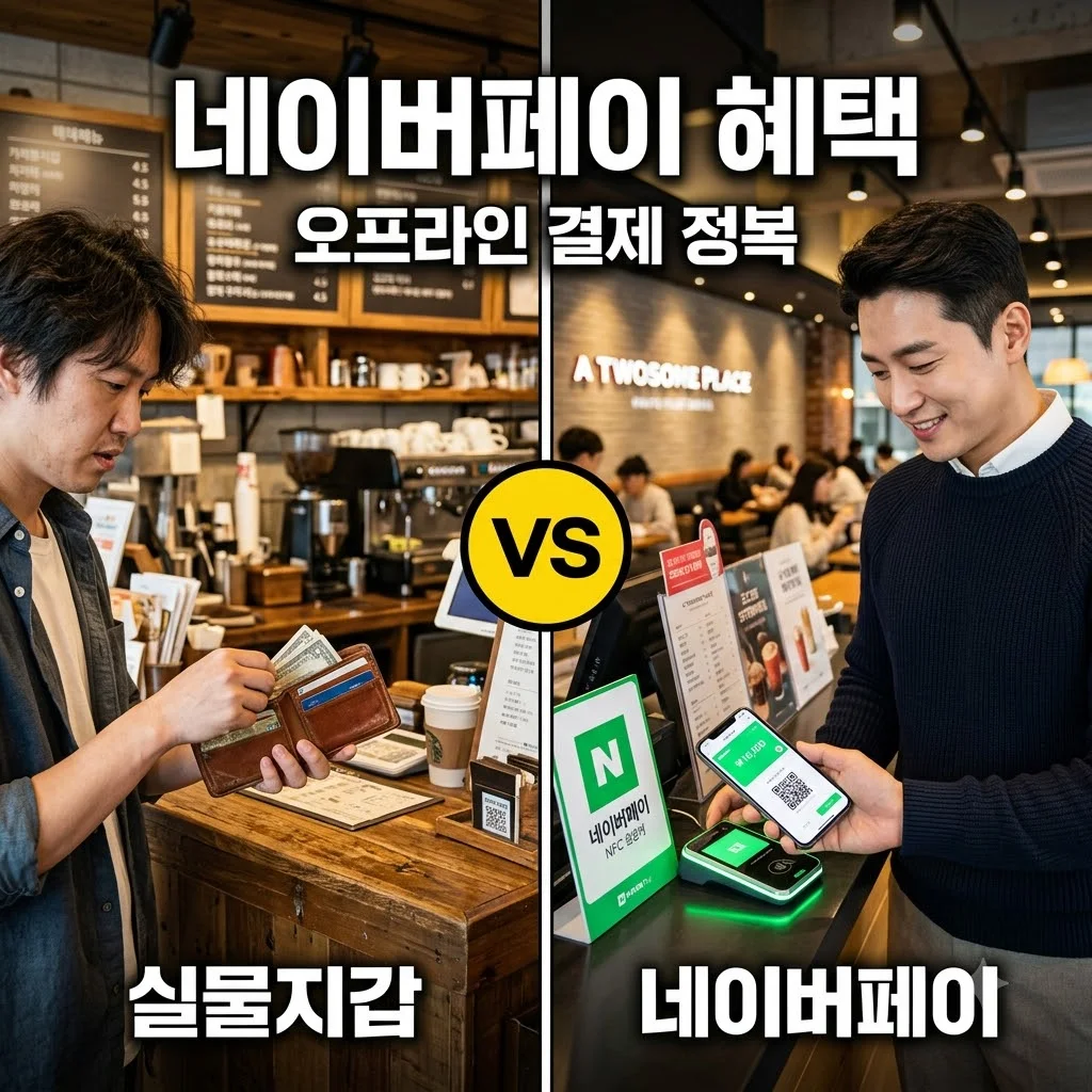 네이버페이 오프라인 결제 방법 및 포인트 적립 혜택 완벽 정리