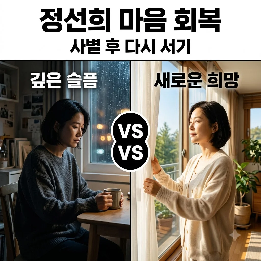 정선희 안재환 사별 후 마음 다잡기, 눈물 속 고백과 회복의 진실 어린 이야기