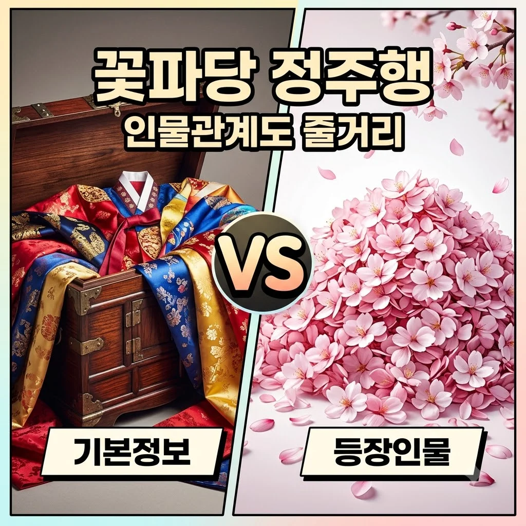조선혼담공작소 꽃파당 기본정보 등장인물 줄거리 OTT 완벽정리