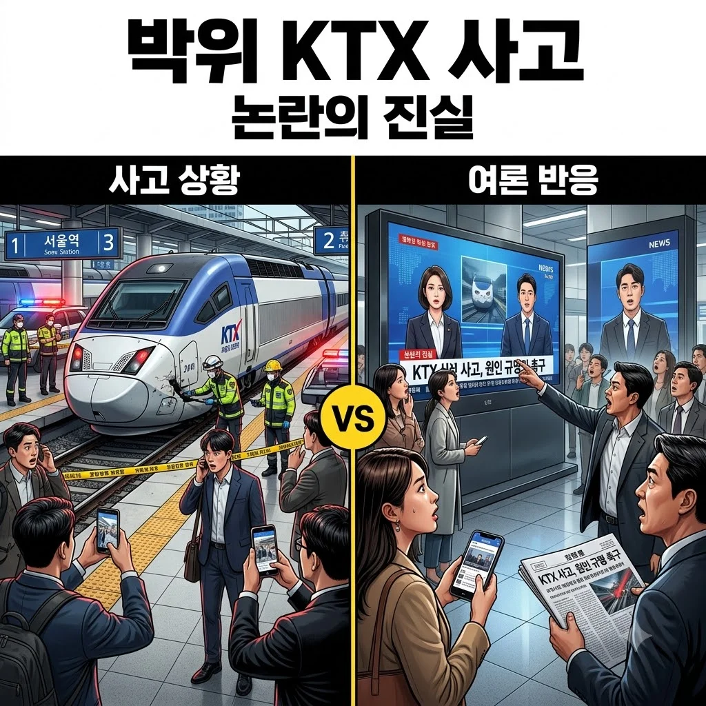 박위 KTX 낙상 사고 논란 정리, 공익요원 저격과 영상 삭제의 진실