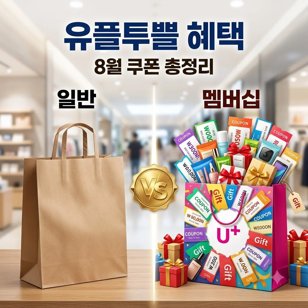 유플투쁠 혜택 총정리: LG 유플러스 멤버십 8월 날짜별 할인 쿠폰 받기