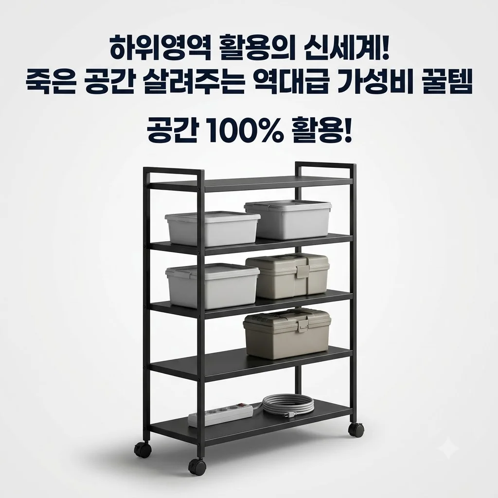 하위영역 활용의 신세계! 죽은 공간 살려주는 역대급 가성비 꿀템
