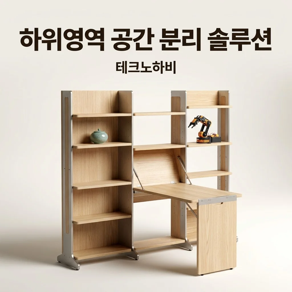 하위영역 공간 분리 솔루션! 좁은 방도 2배로 넓게 쓰는 비밀