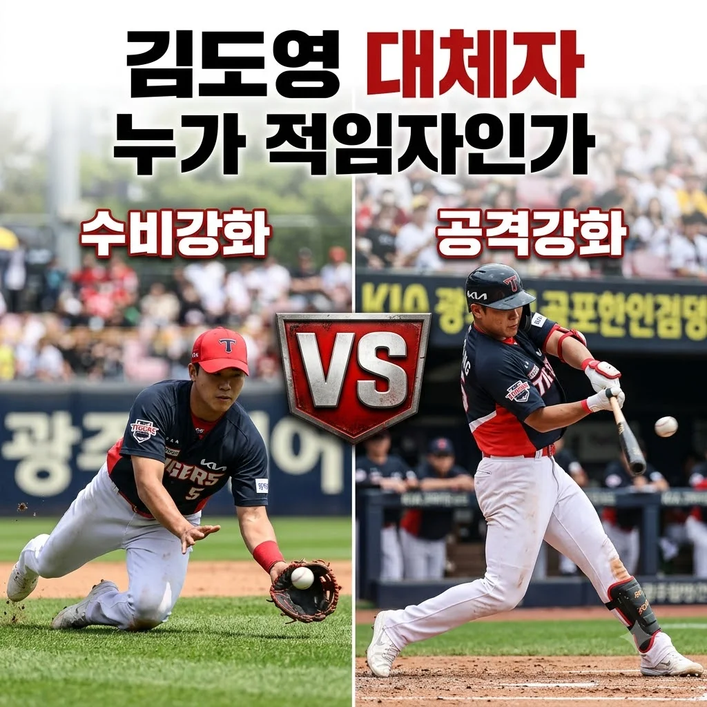 KIA 김도영 아시안게임 대체자 누구? 수비 공백 메울 핵심 후보 TOP 3
