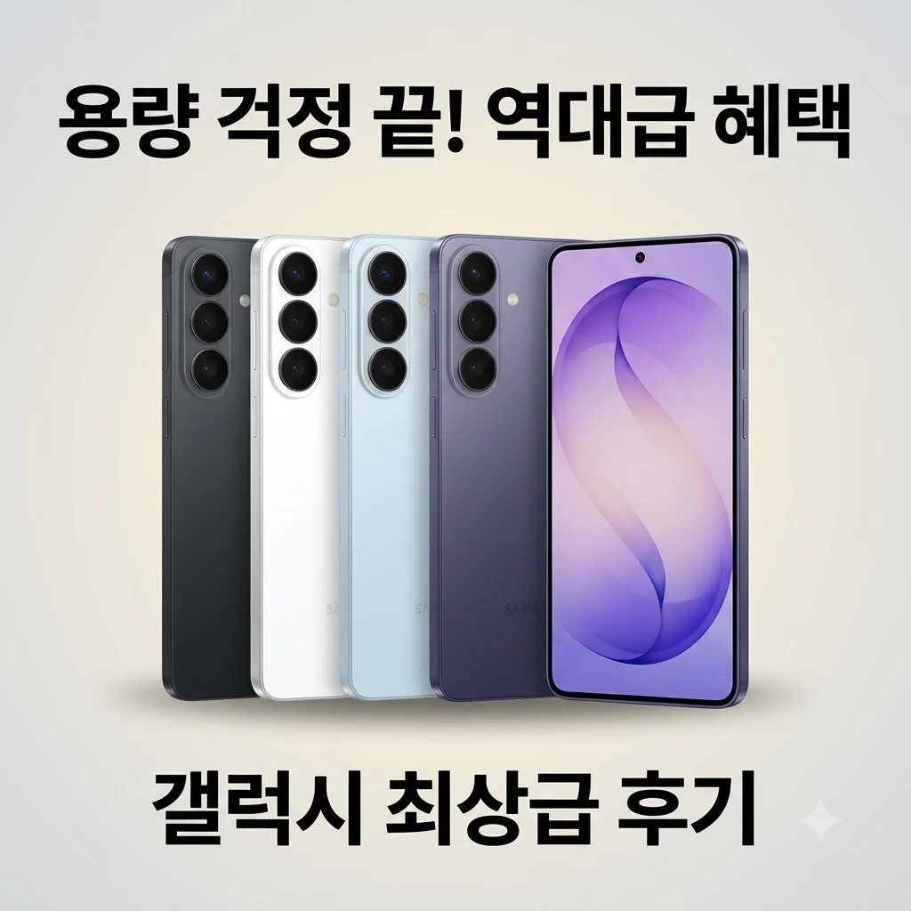 갤럭시 S26 512GB 자급제 SM-S942N 용량 걱정 끝! 역대급 혜택 구매 후기