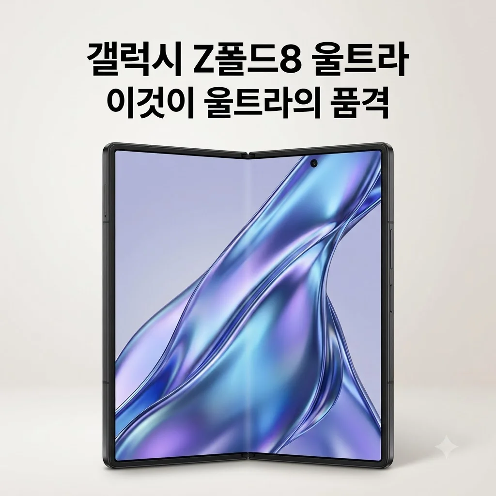 갤럭시 Z폴드8 울트라 1TB 자급제 SM-F976N 실물 영접 후기