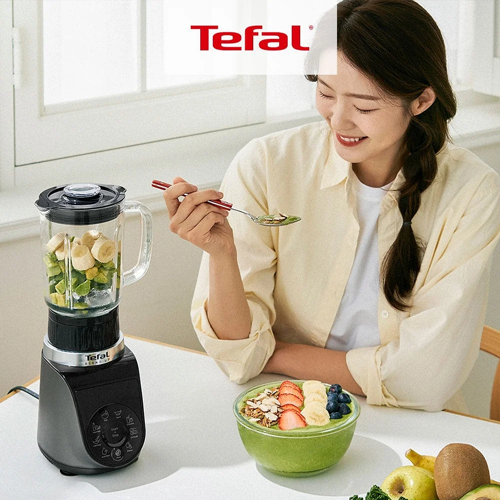 [N페이 5천원] 테팔 슬림핏 초고속 유리 믹서기 블렌더 블렌드업 BL195EK0 미니 소형 저소음 이유식 상세 이미지 2