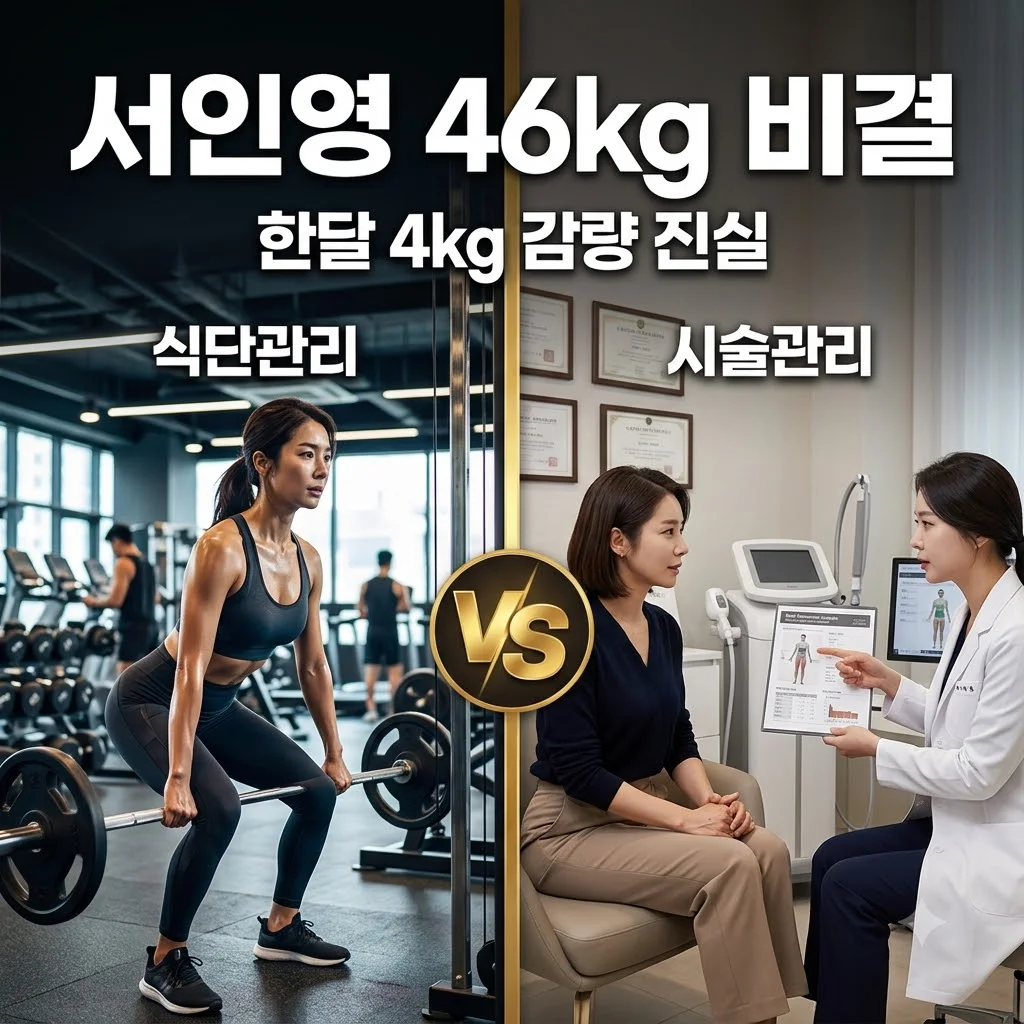 서인영 46kg 감량 비결, 한 달 4kg 다이어트와 지방흡입 진실 총정리