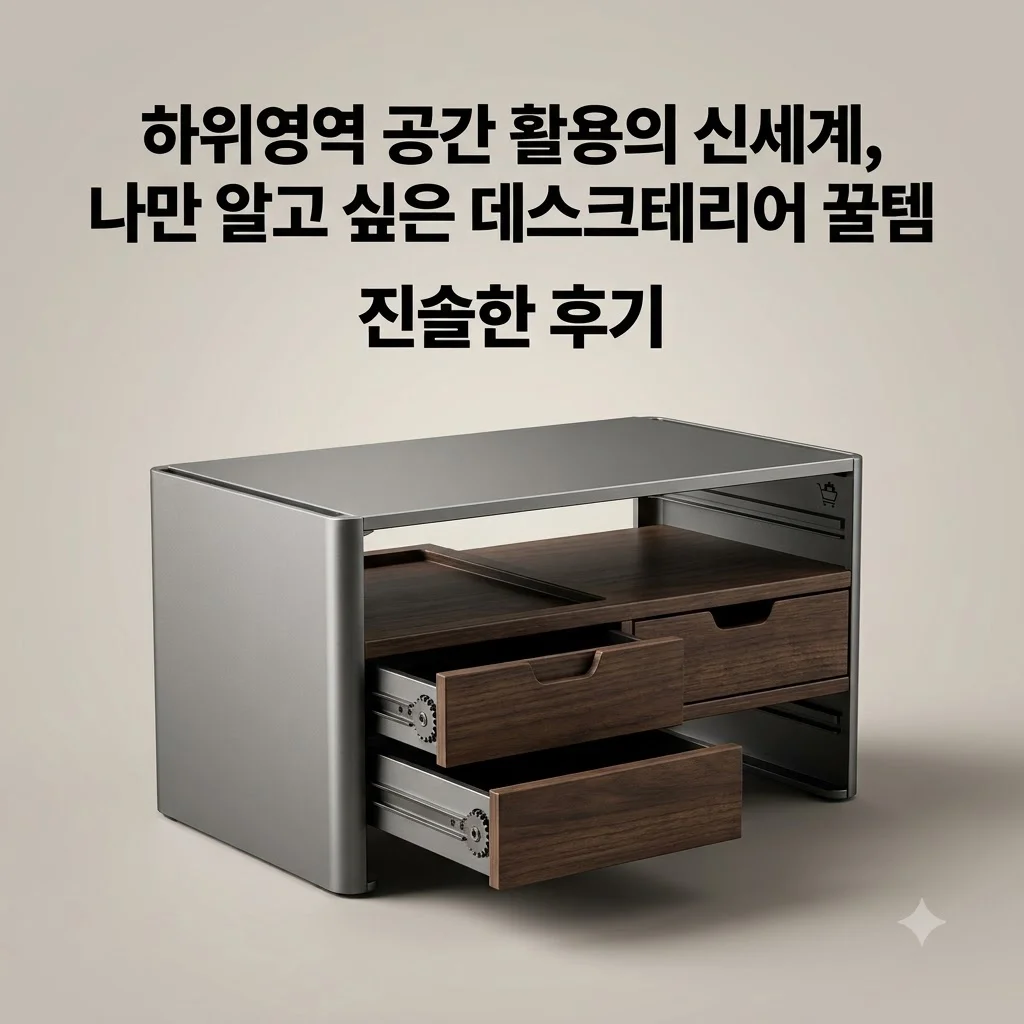 하위영역 공간 활용의 신세계, 나만 알고 싶은 데스크테리어 꿀템 후기