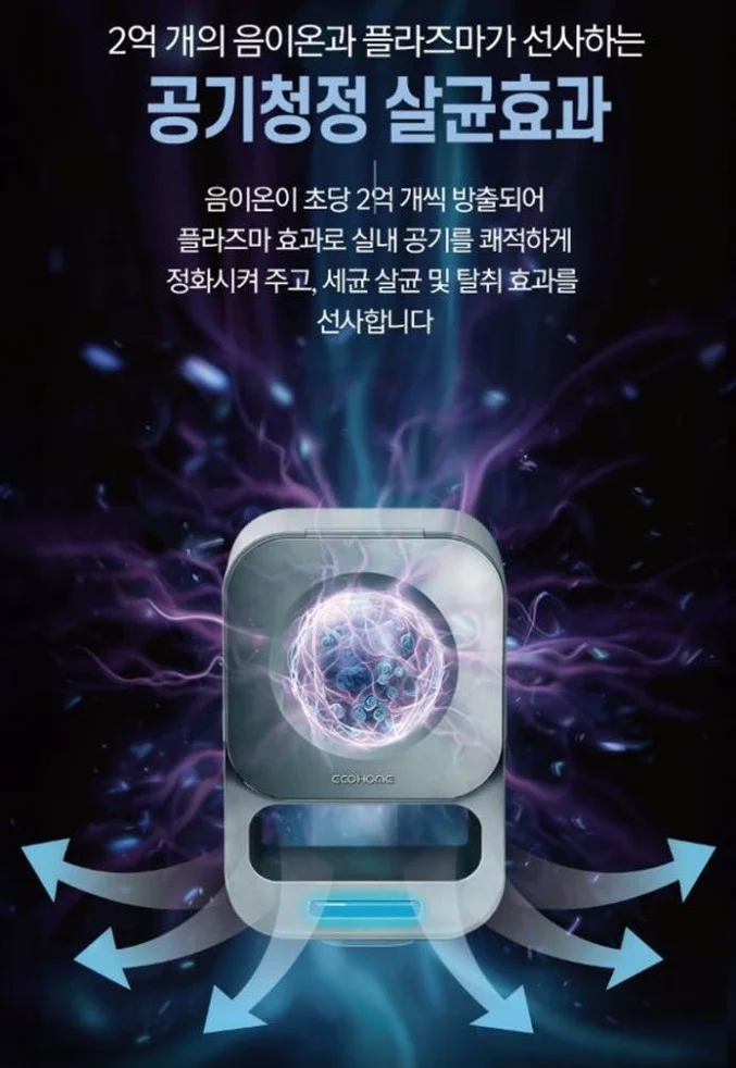 에코홈 친환경공기청정기 원룸 사무실 가정 상세 이미지 4