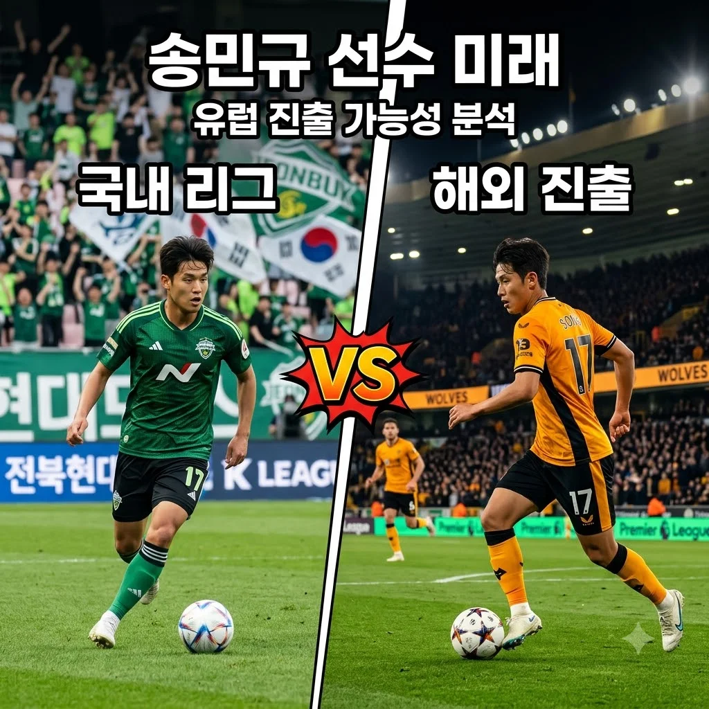 송민규 선수 분석 전북의 에이스에서 국가대표 주역까지 완벽 정리
