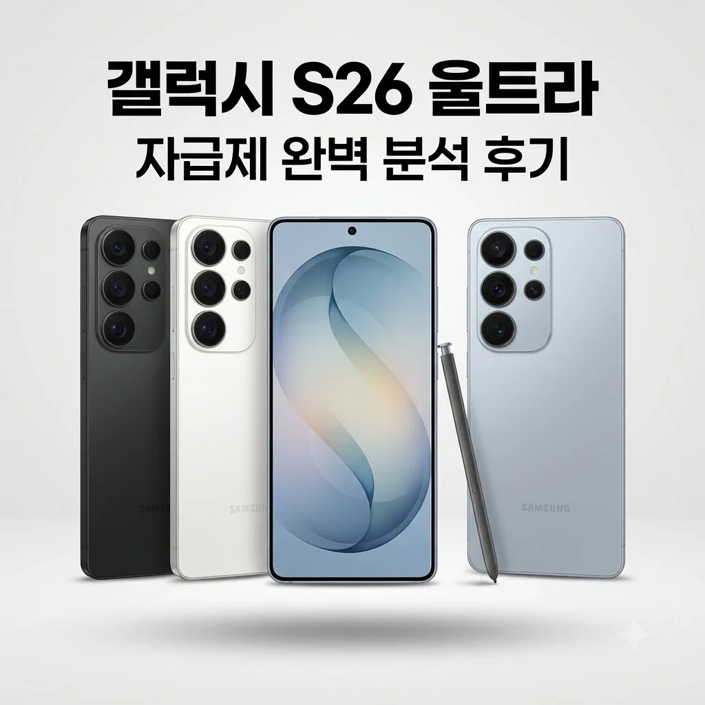 갤럭시 S26 울트라 자급제 SM-S948N 후기 무게 디자인 반전 가성비 혜택까지