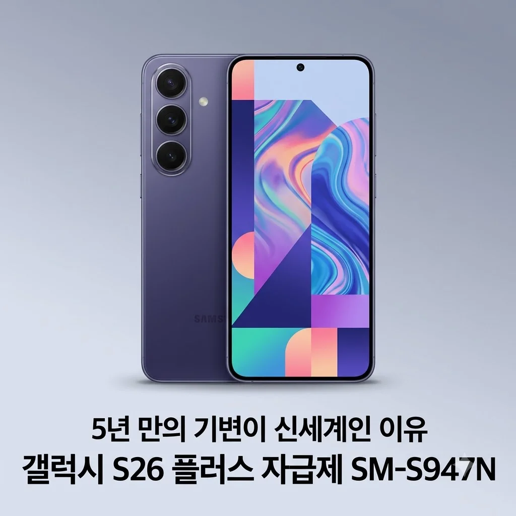 갤럭시 S26 플러스 자급제 SM-S947N, 5년 만의 기변이 신세계인 이유