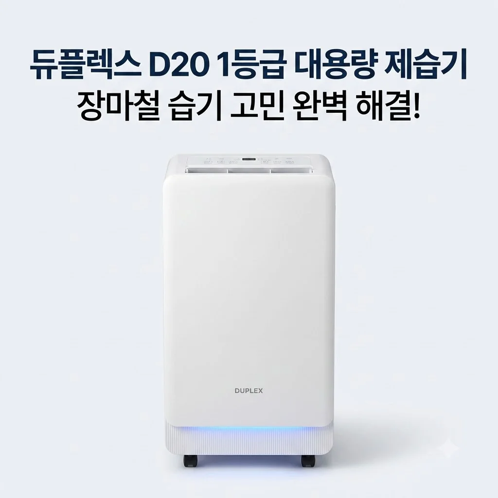 듀플렉스 1등급 제습기 D20 대용량 20L로 장마철 습기 고민 완벽 해결한 후기