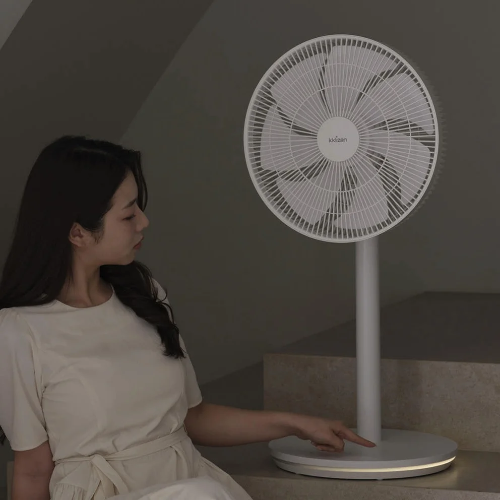 끌리젠 무선 선풍기 BLDC 무소음 가정용 스탠드형 상세 이미지 2