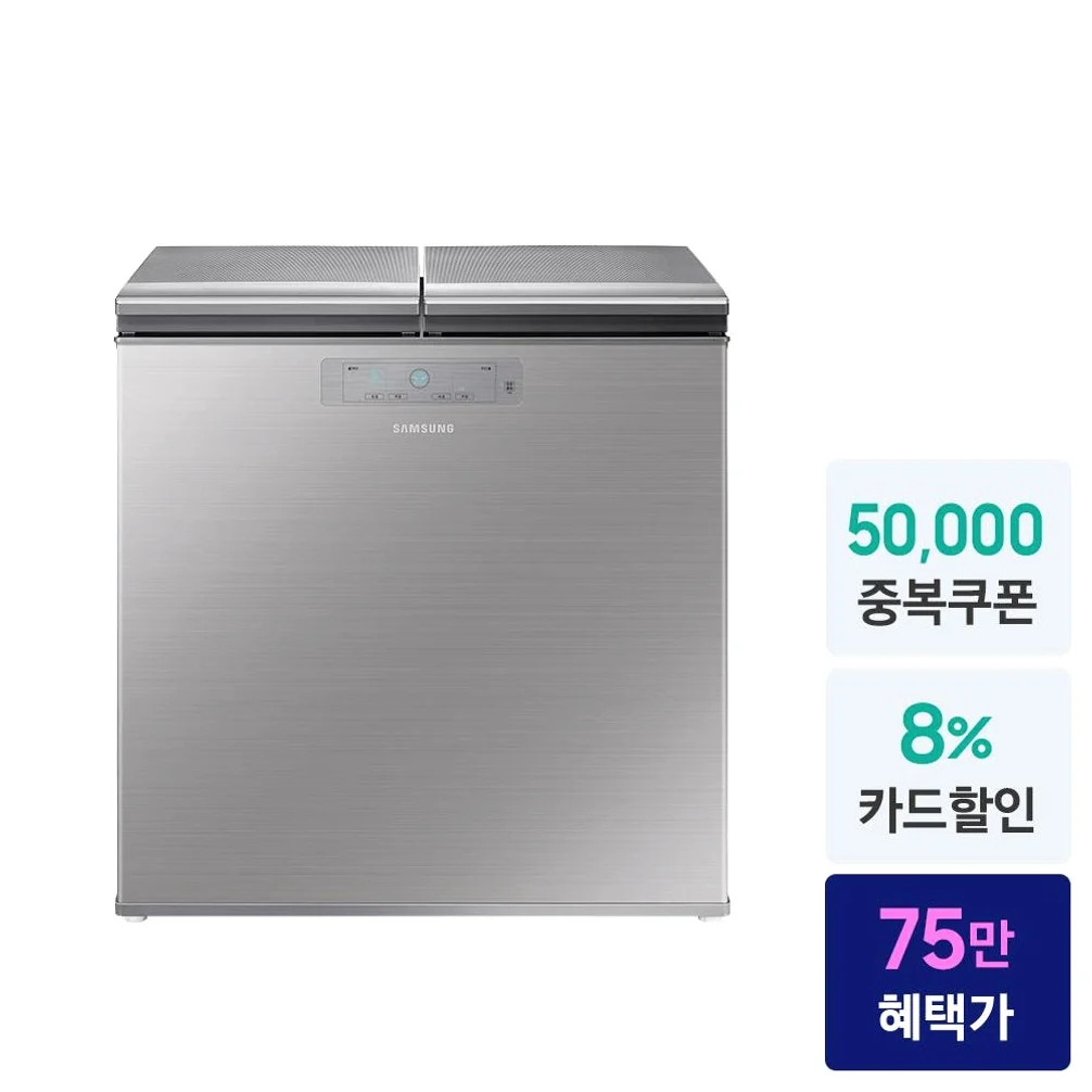 삼성 김치냉장고 뚜껑형 1등급 220리터 2도어 소형 미니 냉동 1인 김치 상세 이미지 2