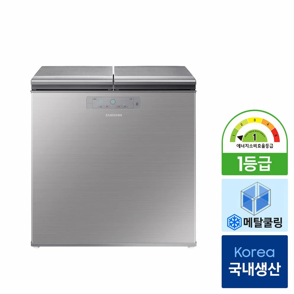 삼성 김치냉장고 뚜껑형 1등급 220리터 미니 소형 냉동 2도어 스탠드 상세 이미지 7
