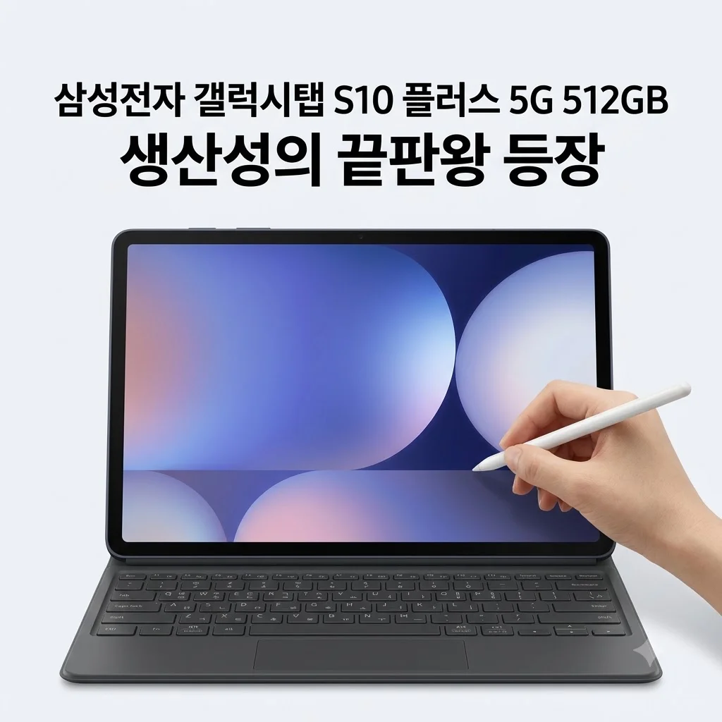 삼성전자 갤럭시탭 S10 플러스 5G 512GB, 생산성의 끝판왕 등장