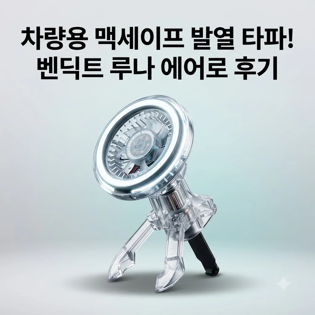 벤딕트 차량용 핸드폰 맥세이프 거치대 루나 에어로, 발열 잡는 끝판왕 후기