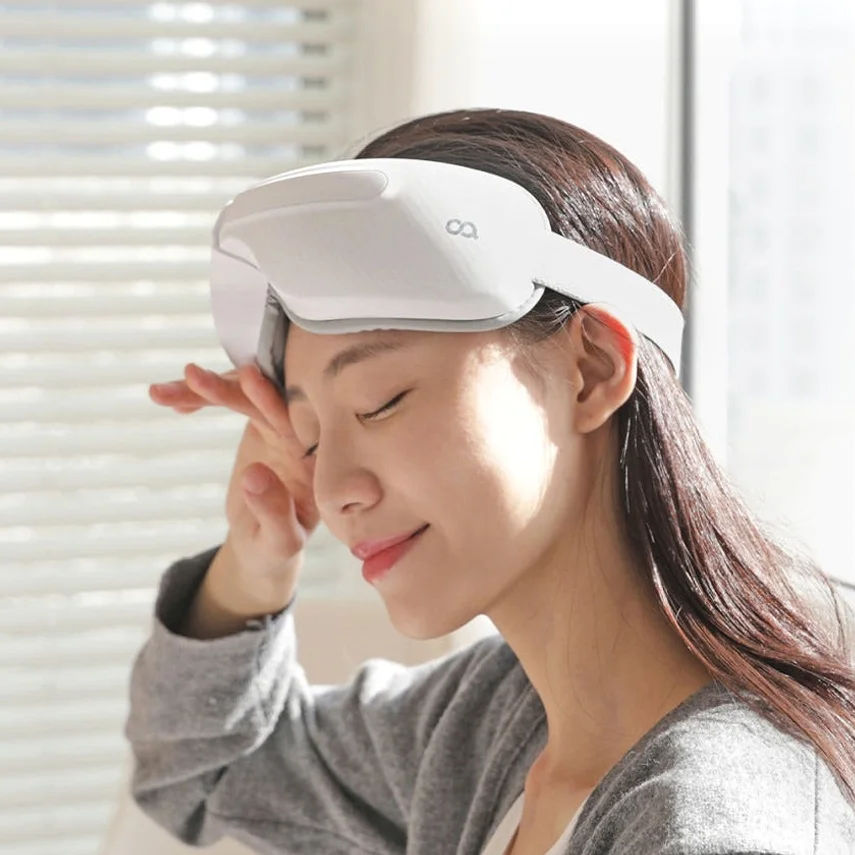 오아 눈편한세상 눈 안마기 무선 마사지 기계 공기압 접이식 온열 마사지기 눈찜질기 선물 상세 이미지 3