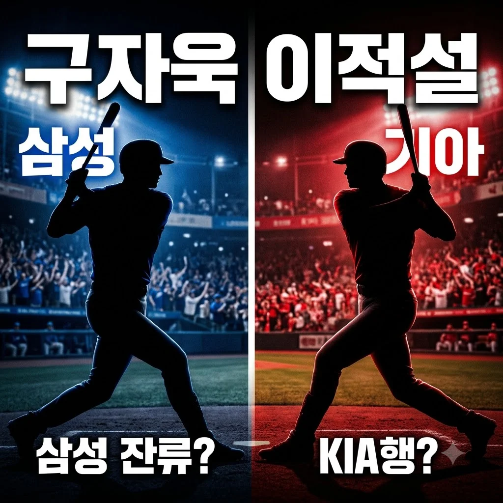 구자욱 KIA행 이적설 총정리: 삼성 잔류 가능성과 200억 몸값 분석