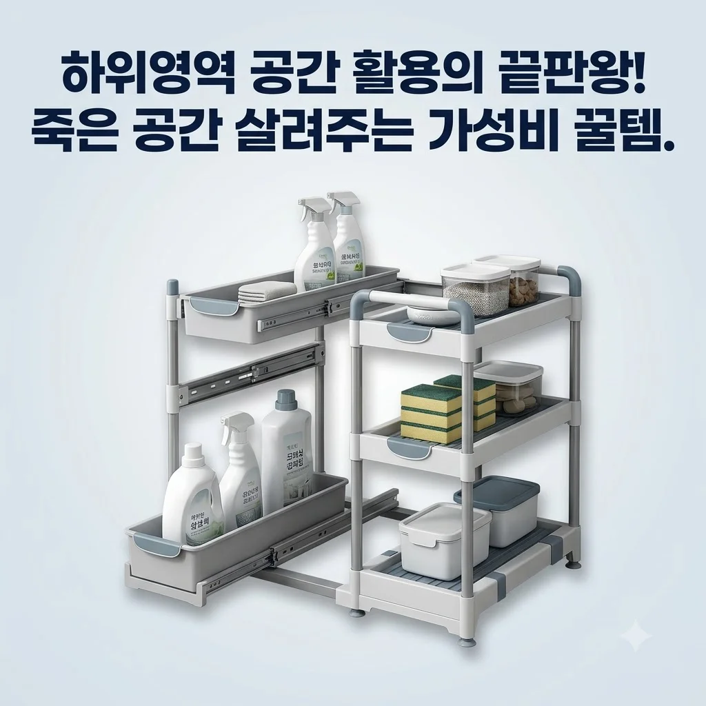 하위영역 공간 활용의 끝판왕! 죽은 공간 살려주는 가성비 꿀템