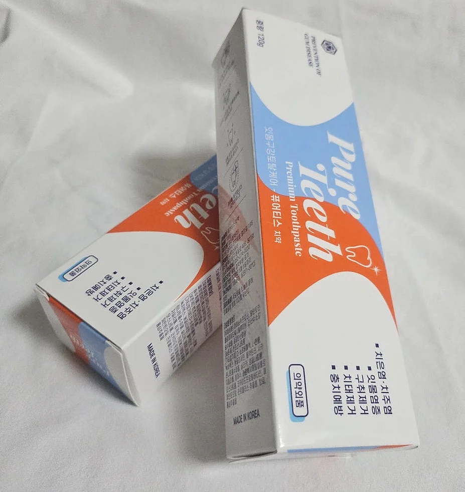 퓨어티스 프리미엄 치약 입냄새제거 잇몸케어 구취예방 구강건강 성분안심 120g, 3개 상세 이미지 6
