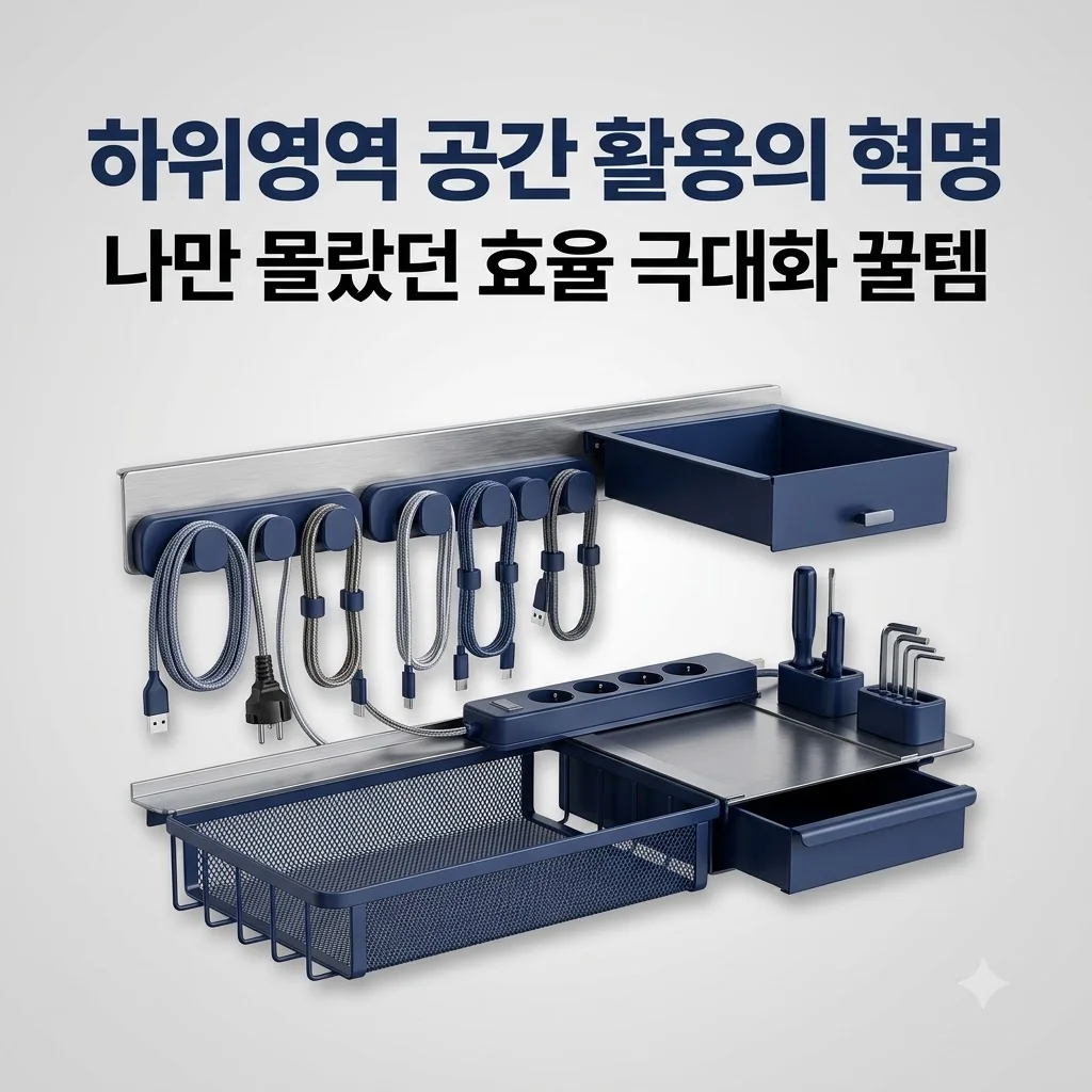 하위영역 공간 활용의 혁명, 나만 몰랐던 효율 극대화 꿀템 사용기