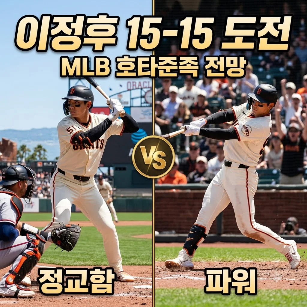 이정후 MLB 15홈런 15도루 가능성 분석: 부상 딛고 호타준족 증명할까?