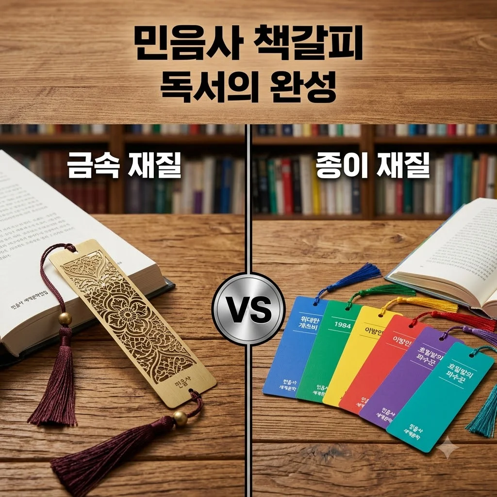 민음사 책갈피 추천 종류와 북클럽 굿즈 100% 활용하는 꿀팁