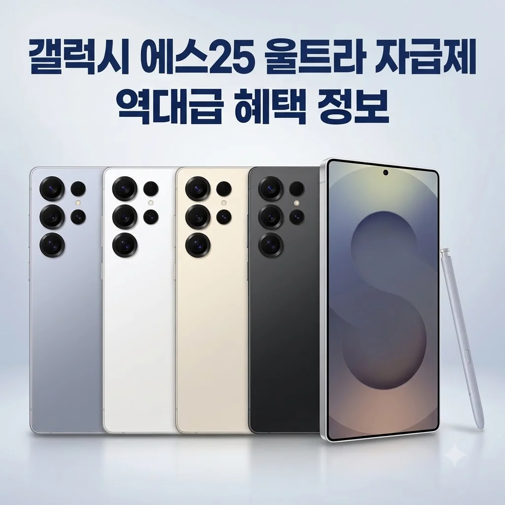 갤럭시 S25 울트라 자급제 SM-S938N, 지금 안 사면 손해인 역대급 혜택 정보