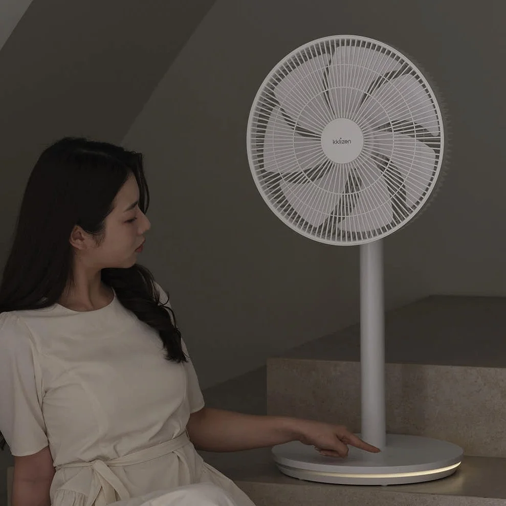 끌리젠 무선 선풍기 BLDC 무소음 가정용 스탠드형 상세 이미지 4