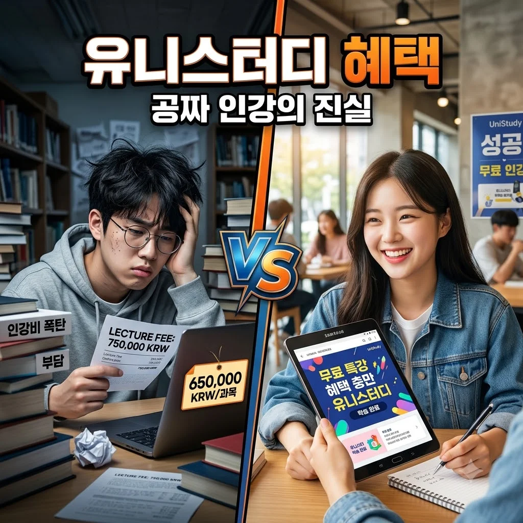 유플투쁠 ㅇㄴㅅㅌㄷ 혜택 총정리! 대학생 무료 인강의 진실과 신청법