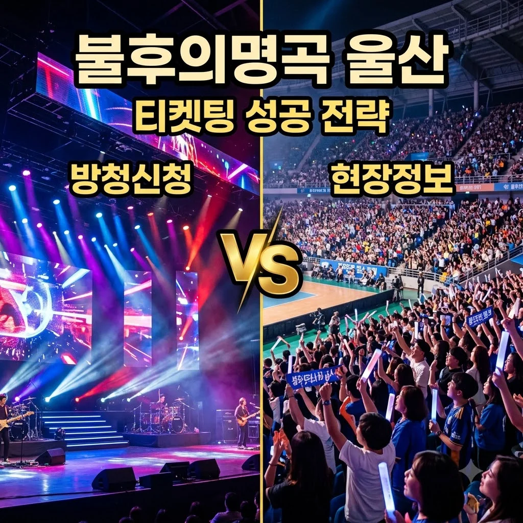 불후의명곡 울산 특집 방청 신청 방법 및 라인업 티켓팅 꿀팁