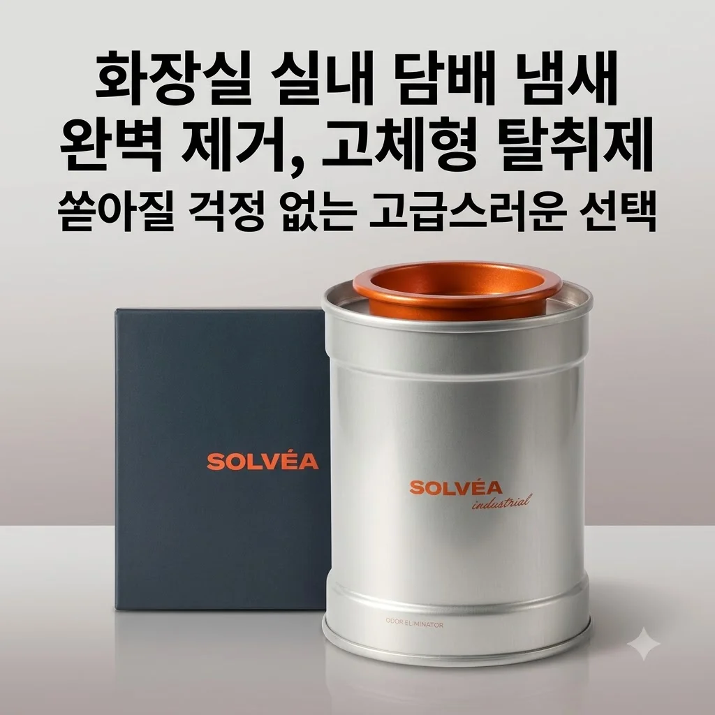 벤딕트 탈취제 고체 화장실 실내 담배 냄새 제거, 쏟아질 걱정 없는 고급스러운 선택
